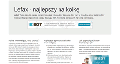 Desktop Screenshot of lefax.pl